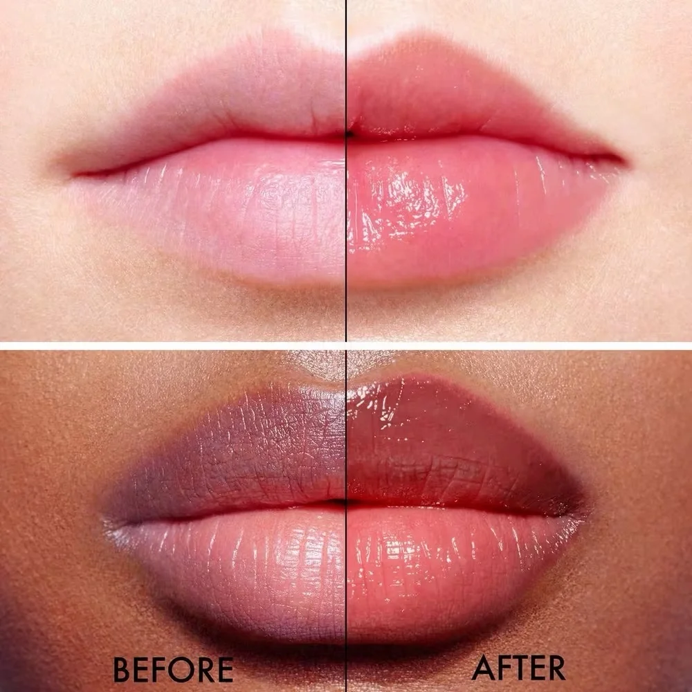 DIOR NWT addict lip glow #15 cherry natural glow custom color revealing lip balm